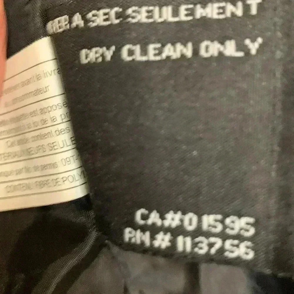 Majora wool blend, herringbone pattern, Light Winter Jacket w  placket Size XS - Picture 7 of 7